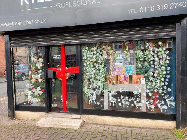 Kyle Campbell - South Wigston Christmas window entry