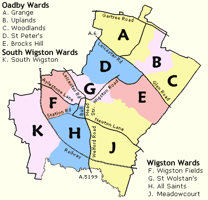 Map of Council Wards